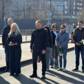Четверта річниця звільнення Ірпеня: як вшанували Захисників біля «Караван-Гала»