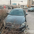 ДТП у Вишневому: авто вилетіло на тротуар і збило жінку