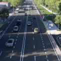 Проспект Лобановського ремонтують у Києві: частково обмежать рух майже на місяць