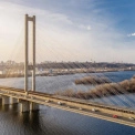Ремонт на Південному мосту в Києві: рух транспорту обмежать із 24 по 27 квітня
