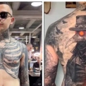 Анатомія на шкірі: українець побив світовий рекорд Zombie Boy за кількістю тату скелета