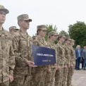 На Алеї українського війська в Києві відкрили пам’ятний знак Держспецзв’язку із зашифрованим посланням