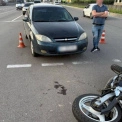 У Броварах мотоцикліст потрапив у ДТП з легковиком: водія госпіталізовано, поліція розслідує аварію