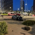 У ЖК «Варшавський» у Києві п’яний підліток на Tesla протаранив припарковані авто