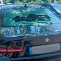 У Києві військовий у СЗЧ розбив вікна п’яти авто металевим прутом — поліція затримала порушника