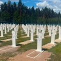 На Національному військовому меморіальному кладовищі усунули просідання ґрунту після злив