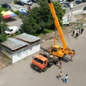 У Києві демонтували МАФи, які блокували ремонт водомереж на Теремках-1