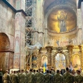 У Софії Київській випустили 30 військових капеланів для служби у ЗСУ
