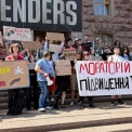 У Києві протестують проти підвищення вартості проїзду до 30 гривень
