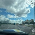 На виїзді з Києва у напрямку Борисполя утворилися затори через ремонт дороги