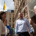 За 13 місяців до незалежності: у Києві відзначили річницю підняття синьо-жовтого прапора