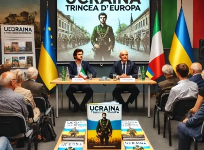 Італійські волонтери презентували у Києві книгу про свій досвід допомоги Україні