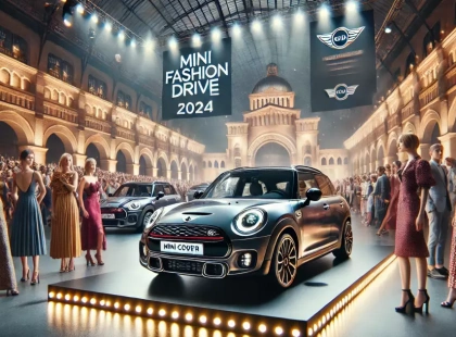 Сенсаційний Mini Fashion Drive: Електричний MINI Cooper вразив Київ