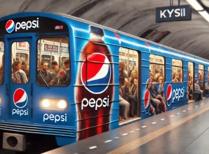 Pepsi-вагон у Київському метро: Чому це обурює містян