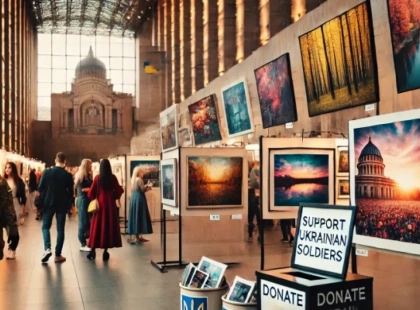 Київські фотохудожники організували виставку на підтримку ЗСУ