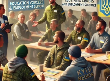 Ветерани Київщини отримають ваучери на навчання та можливості працевлаштування