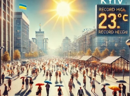 Київ побив новий температурний рекорд: спека у вересні 2024 року