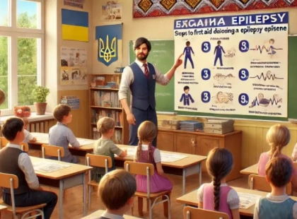 В Україні розробили освітні матеріали для підтримки учнів з епілепсією у школах.
