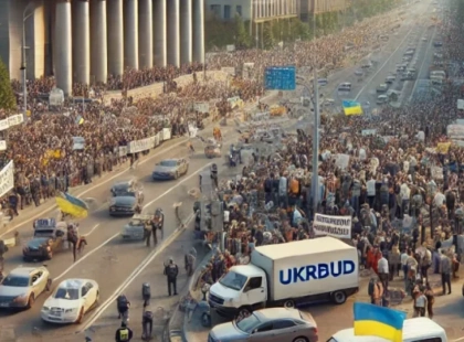 Центр Києва паралізовано мітингом інвесторів: перекриті дороги та обіцянки від Кличка