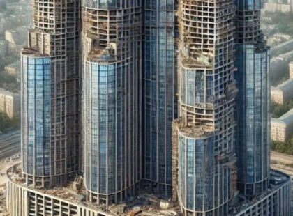 Київська недобудова Sky Towers продається за 1,1 млрд грн