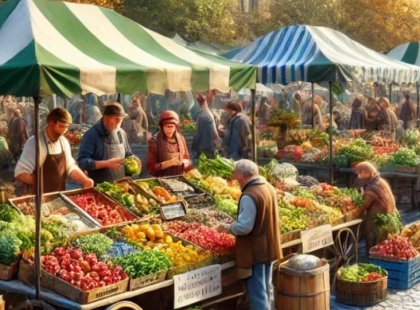 Продуктові ярмарки в Києві: де купити свіжі продукти 1-6 жовтня