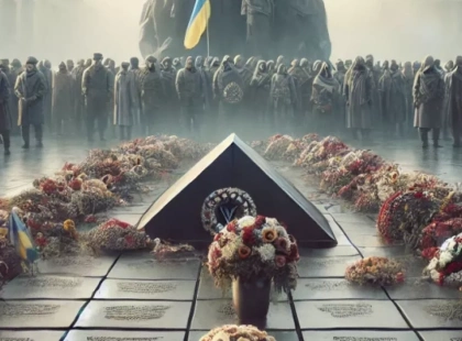 У Києві вшанували пам’ять загиблих героїв: меморіал, квіти та хвилина мовчання