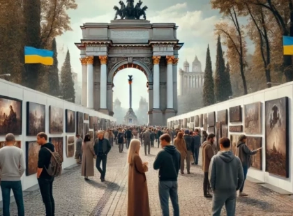 Виставка "Покоління війни" у Києві: мистецтво проти війни