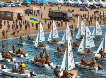 На Осокорках встановили рекорд України під час регати для ветеранів
