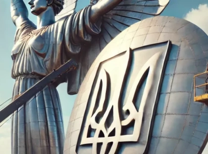 Тризуб на "Батьківщині-матері" захищений: усунули недоліки зварних швів