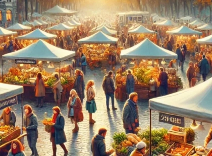 Продуктові ярмарки у Києві: не пропустіть свіжі товари 12-13 жовтня