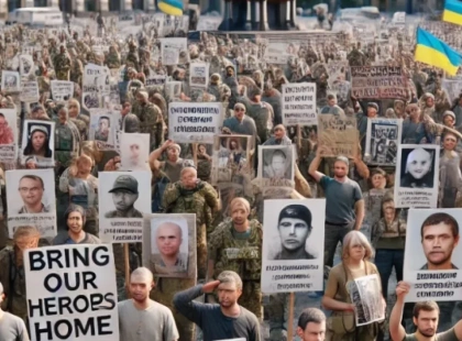 Масштабна акція на Майдані: підтримка полонених та зниклих військових