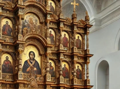 У Києві показали відреставрований іконостас Святого Юра