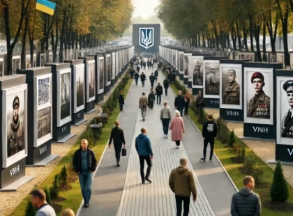 Фотовиставка «Слово найсильнішим» на ВДНГ: Як коректно спілкуватися з військовими