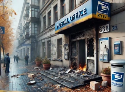 У Києві підпалили відділення пошти через повістки: що відбувається?