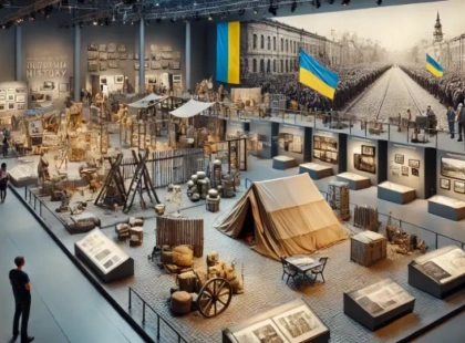 Виставка «Протест/архітектура» у Києві: Майдани через барикади та намети