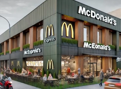 Реконструкція McDonald's біля київського вокзалу завершується: що нового
