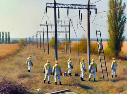 На Київщині відновили електрику для 2046 домівок після атаки дронами