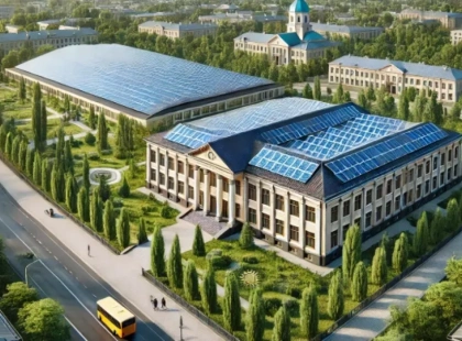 Як ліцей у Гостомелі забезпечує себе енергією за допомогою сонячних панелей