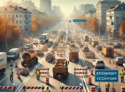 Рух транспорту у Києві частково обмежать 8 листопада: що потрібно знати водіям