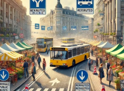 Дізнайтесь, як зміняться маршрути транспорту у Києві цими вихідними