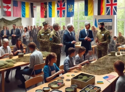 Посли восьми країн підтримали українських волонтерів в Ірпені
