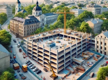 Будівництво нового паркінгу в серці Києва: всі деталі проекту