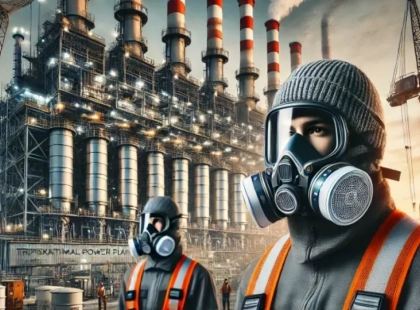Трипільська ТЕС витратить 2 млн на захисні маски для працівників