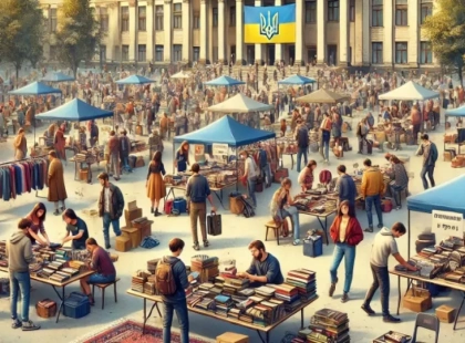 Барахолка в Києві 16 листопада: як допомогти ЗСУ та знайти цікаві речі