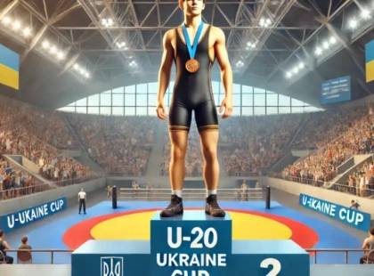 Киянин Антон Петрина здобув бронзу на Кубку України U-20 з греко-римської боротьби