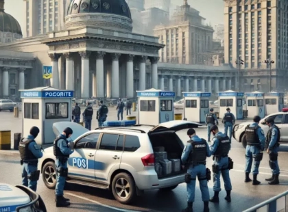 Безпекові навчання у Києві: блокпости, перевірка документів та транспорт