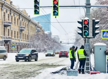 Світлофори Києва оновлено для зими: нові резервні джерела живлення