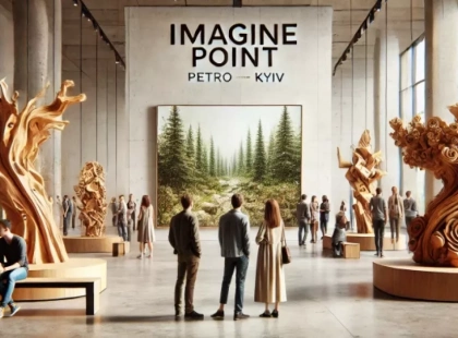 Виставка «Найтемніша ніч перед світанком» у галереї Imagine Point