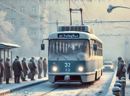 Через обледеніння у Києві затримується рух тролейбусів: що робити