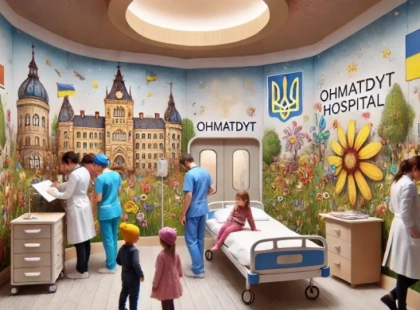 Оновлене укриття в «Охматдиті»: затишок для маленьких пацієнтів